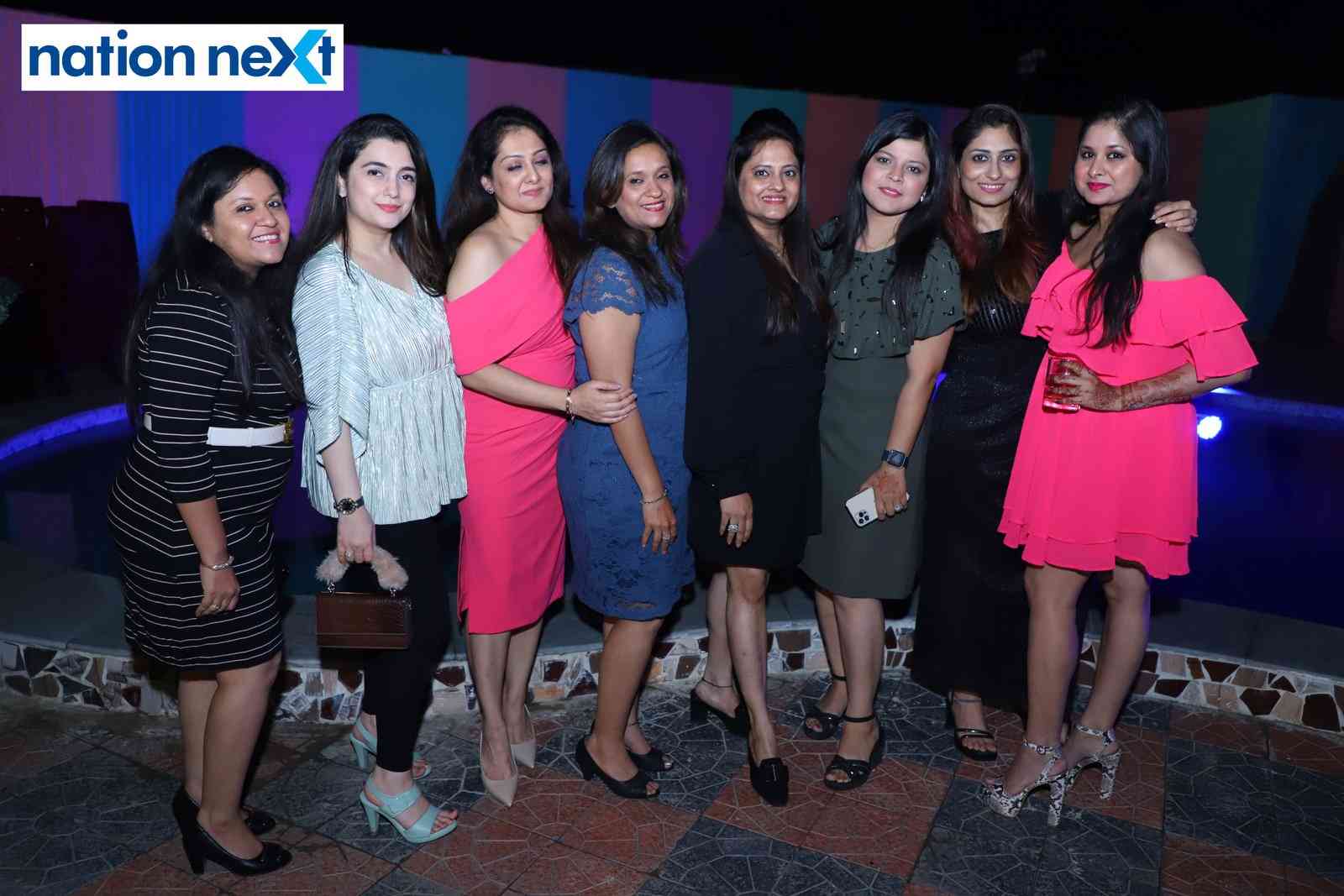 Circlers at the Round Table and Ladies Circle fellowship dinner in Nagpur